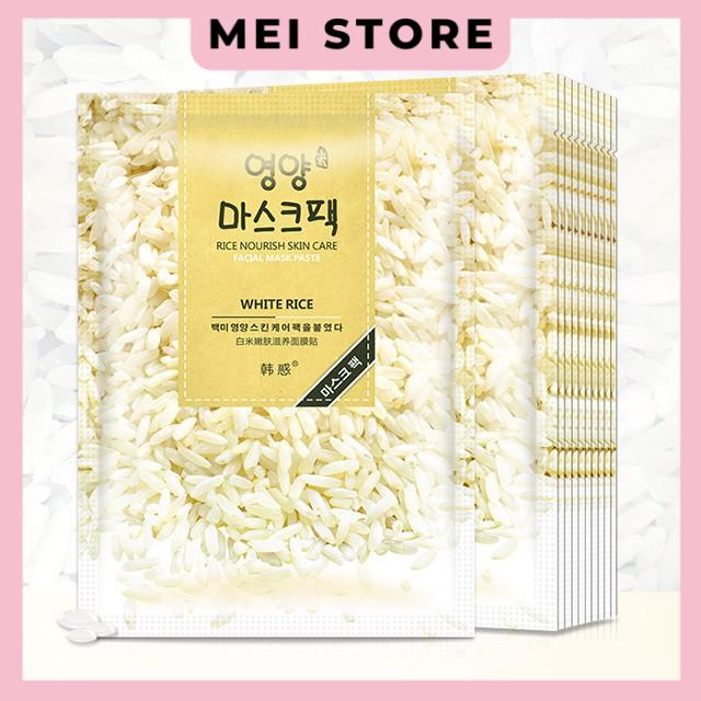 Mặt Nạ HANHUO Gạo White Rice Nourish Skin Care