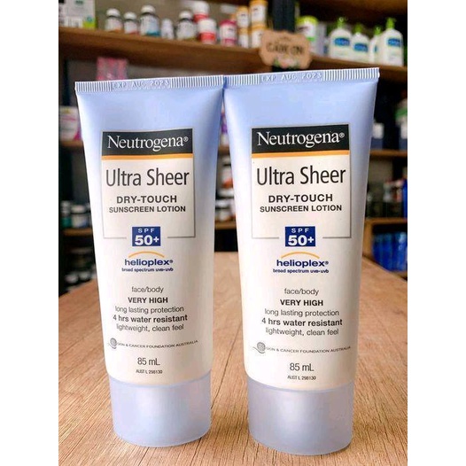 Kem chống nắng Neutrogena Ultra Sheer Dry Touch Sunscreen SPF 50 PA+ Úc