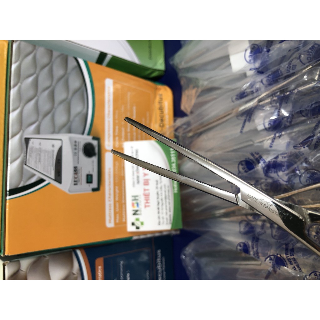✅  Panh PEN y tế thẳng không mấu,PANH Pen kẹp bông băng y tế thẳng không mấu 12cm 18cm 20cm 24cm Pakistan