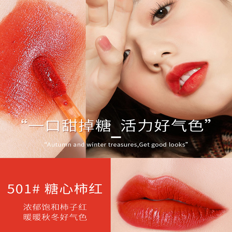 Son kem lì chống nước lâu phai thiết WODWOD không làm khô môi lâu phai  lip glaze Mỹ phẩm nội trung Mys