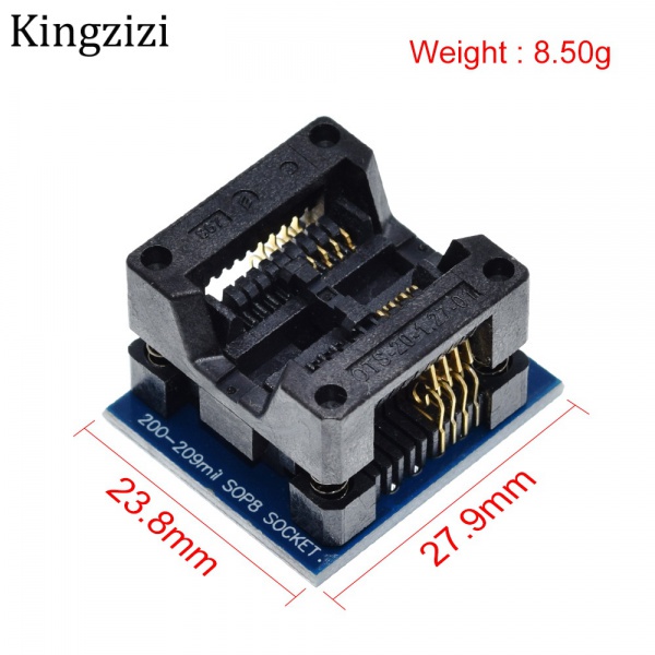 Ổ Cắm Chuyển Đổi Soic8 sop8 sop16 Sang dip8 150mil 200mil 208mil 300mil Lập Trình sop8