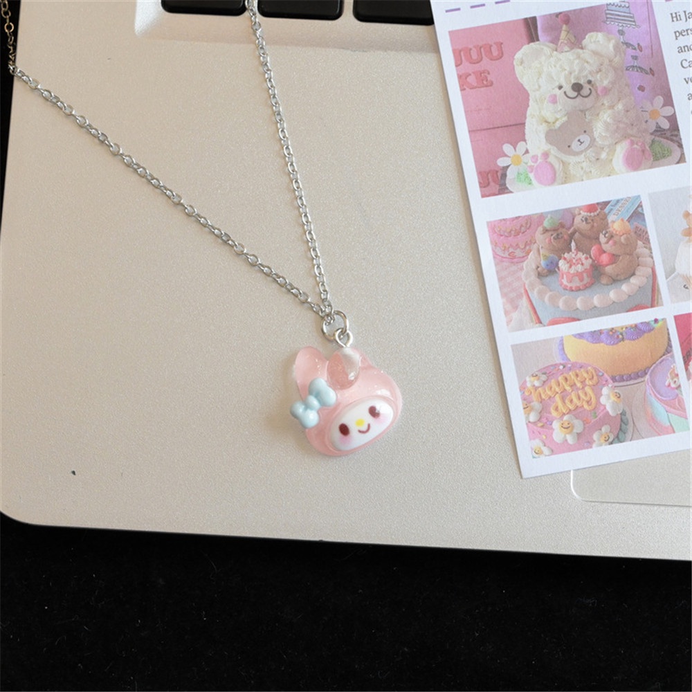 Vòng cổ Mặt Hình Cún Sanrio Yugui Melody Dễ Thương