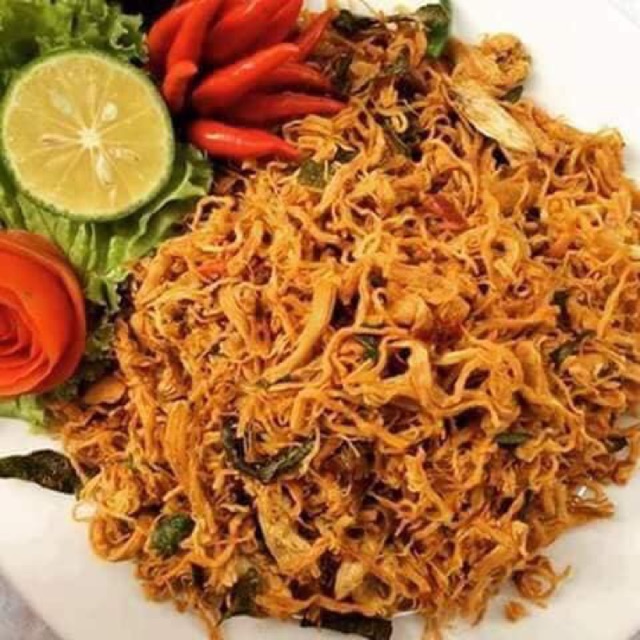 0,5 kg khô gà cay lá chanh thượng hạng đậm vị