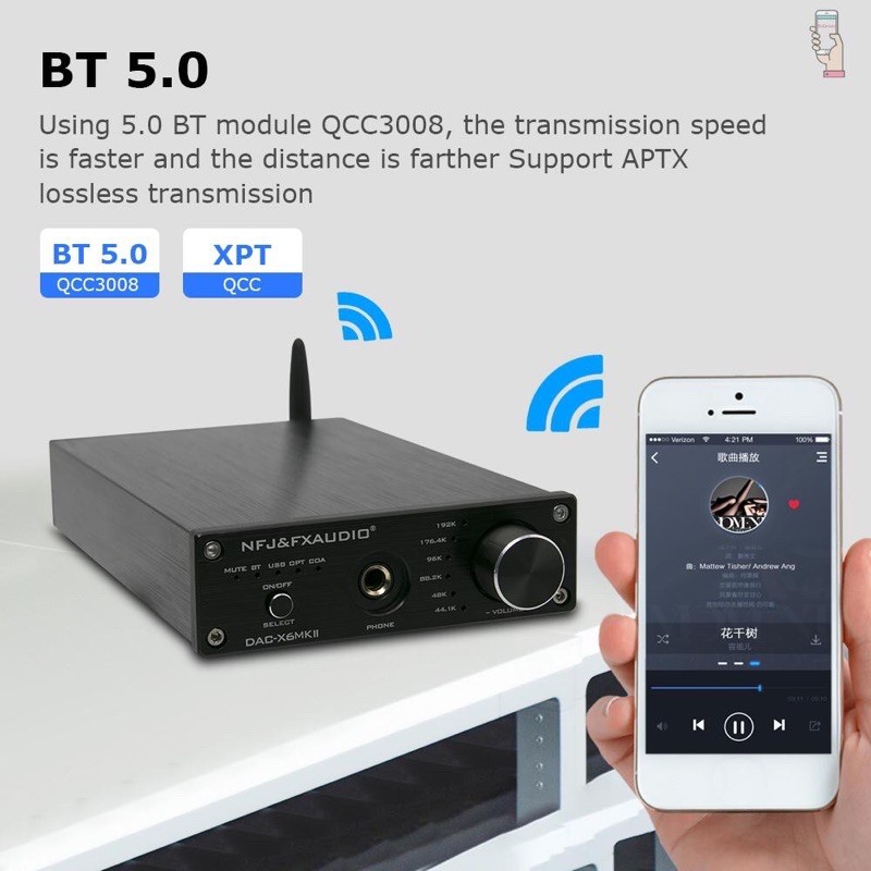 GIẢI MÃ DAC X6 MKII - BẢN NÂNG CẤP DAC X6.