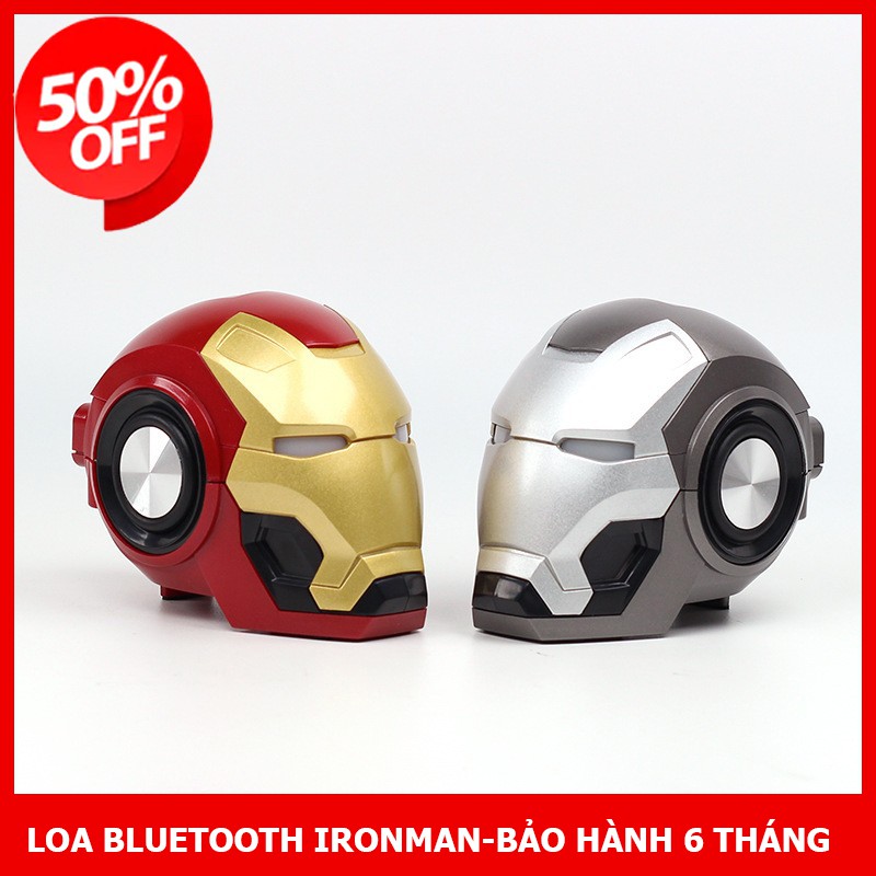 Loa bluetooth Ironman MARK46 - Loa Ironman Xám-Bảo Hành 6 Tháng