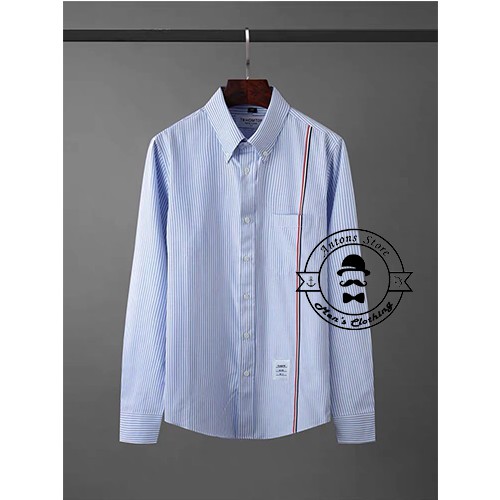 Sơ mi Thom Browne Kẻ Nhỏ Sọc Túi