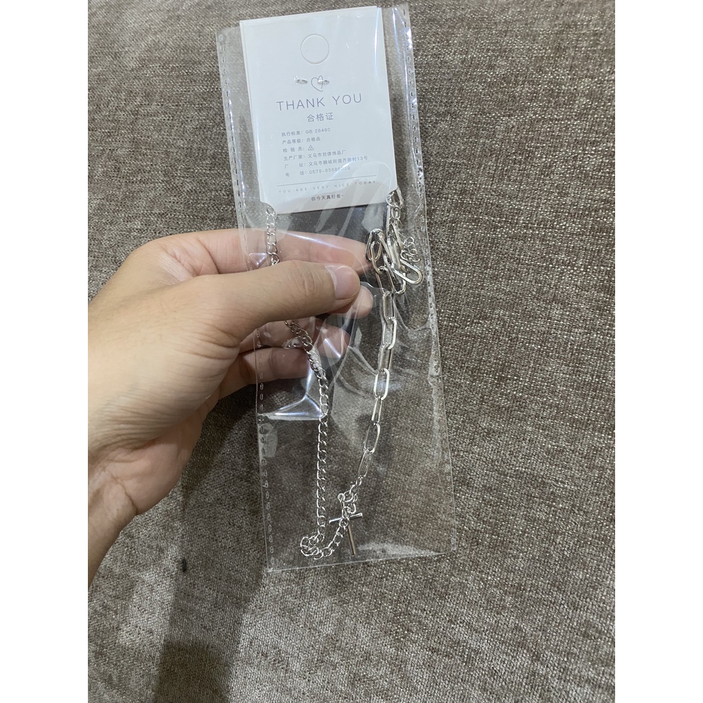 Dây chuyền chữ thập phong cách HQ Shop Phụ Kiện Tiên Tiên