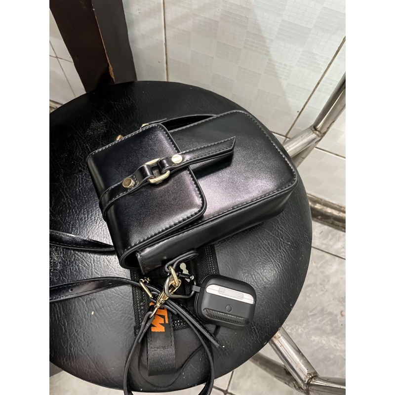 [ORDER] Túi da nhỏ nam nữ unisex form cứng khoá nam châm | BigBuy360 - bigbuy360.vn