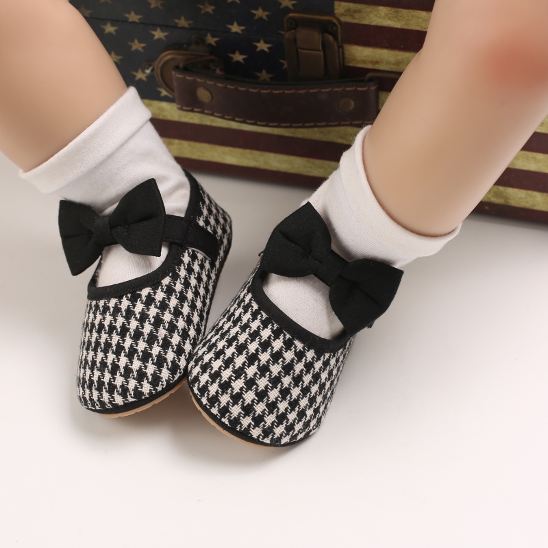 Valen Sina Giày Vải Cotton Đế Mềm Cho Bé Gái Từ 0-18 Tháng Tuổi