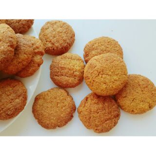 Bánh hạnh nhân hạt lanh dừa Keto