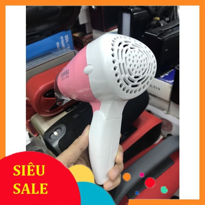 Máy sấy tóc công suất lớn, siêu nhỏ gọn, cực xinh 1200W TOSHIBA 222 ,223 mầu ngẫu nhiên