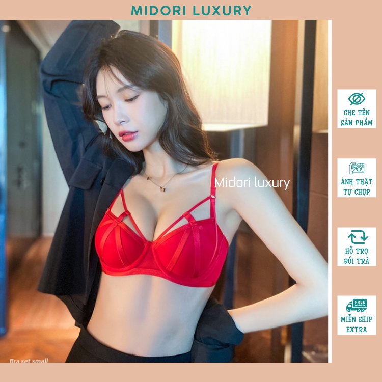 Áo Lót Nữ Nâng Ngực Cá Tính Sexy Ôm Sát Định Hình Ngực Siêu Quyến Rũ MIDORI A18