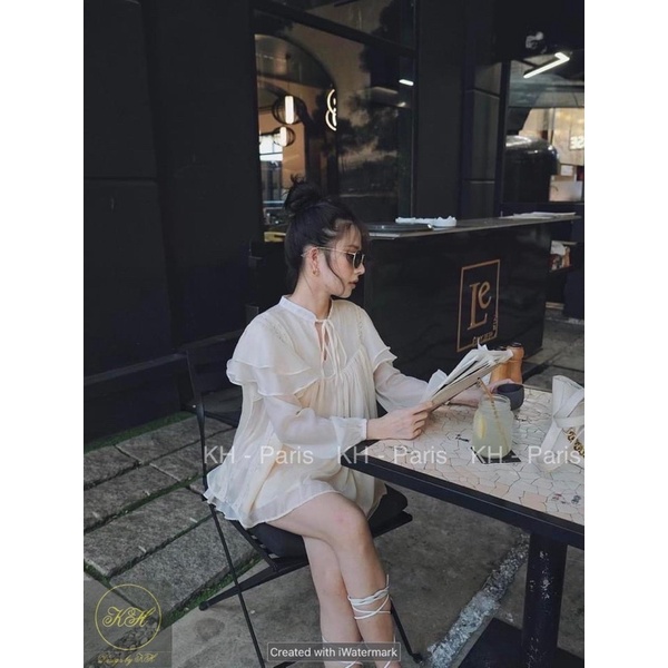 Set tơ óng nhẹ nhàng bồng bềnh