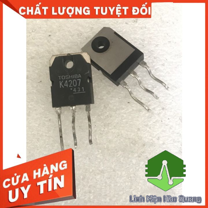 Sò Máy Hàn MOSFET K4207 13A 900V Tháo Máy Chính Hãng