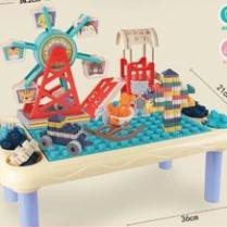 Đồ chơi bàn Lego vòng xoay khổng lồ-Trò chơi giải trí-tăng tư duy logic-montessori-học tập hiệu quả