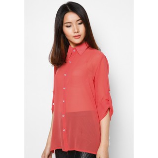 Lovadova - b10c006 - áo kiểu nữ phối ren