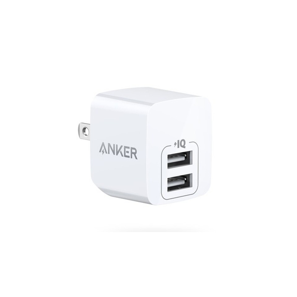 [Chính hãng BH 18 tháng] Cốc sạc nhanh Anker PowerPort mini a2620 2 cổng