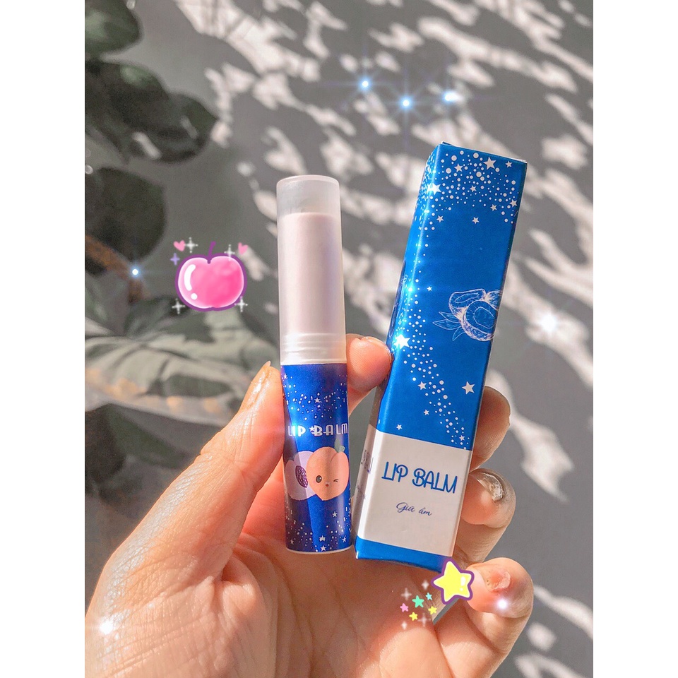 Son dưỡng đào hồng môi Lip Balm