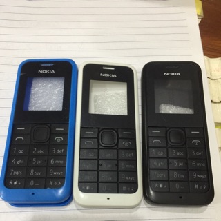 Vỏ nokia 105(1sim) kèm phím các màu(quý khách xem kĩ vỏ mặt trước và nắp sau, tránh nhầm loại)