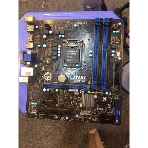 main msi b85 4 khe ram