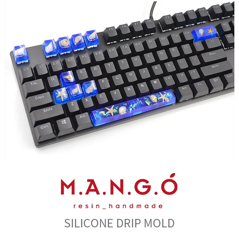 Khuôn silicon keycap bàn phím cơ học chuyên dụng nhiều cỡ