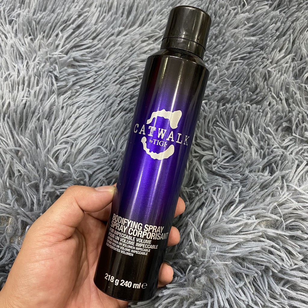 Xịt sấy hỗ trợ tạo phồng CATWALK BY TIGI Bodifying Spray 240ml