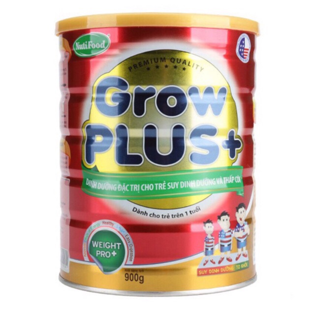 Sữa - Growplus+đỏ  (900g) HMO