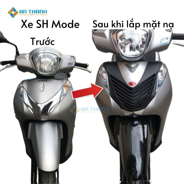 [TẶNG DỤNG CỤ TỰ THÁO LẮP] Mặt nạ SH Mode 2013-2019 kiểu SH Ý