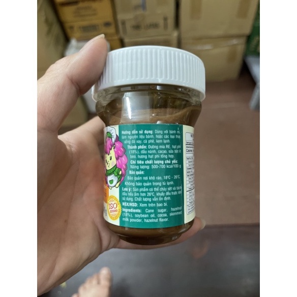 Bơ Hạt Phỉ Phết Cacao Nutella Nhập Khẩu Mỹ - Hũ 340g, Dùng Chung Với Bánh Mì Thơm Ngon