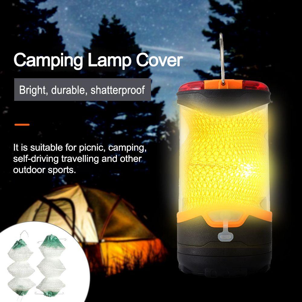 Myrongoods 4PCS Gas Lantern Mantles Non-Polluting Non-Radioactive Mantle Safe Outdoor Tools