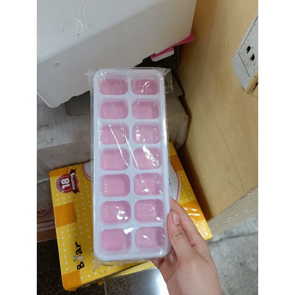 Khay trữ đông nước dashi, thức ăn cho bé bằng silicon