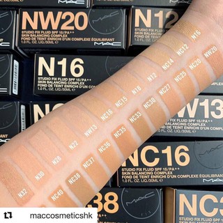 Kem nền MAC Studio Fix Fluid Foundation