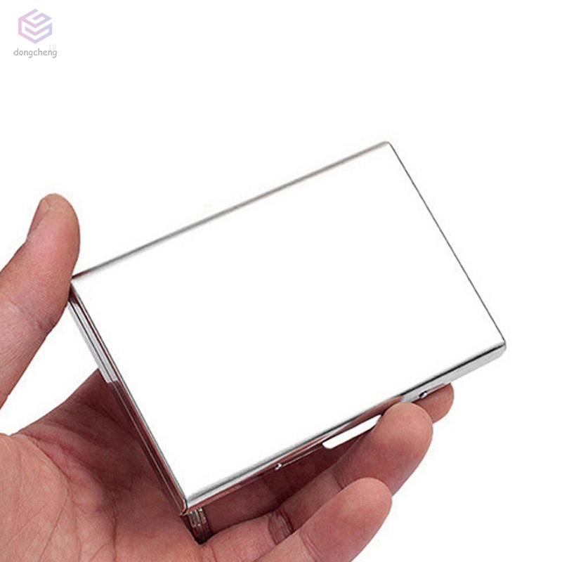 Ví Đựng Thẻ 6 Ngăn Bằng Thép Không Gỉ An Toàn Không Tiếp Xúc RFID