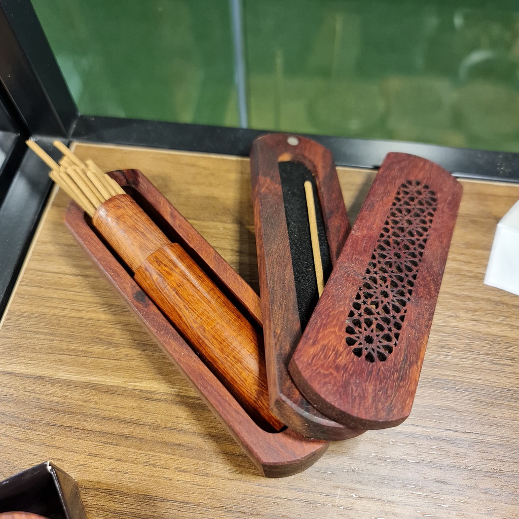 Bộ nhang 3 trong 1, chất lượng cao, mùi hương từ tính, an toàn, tinh khiết -Home incense burner kit 3 x 1 agarwood