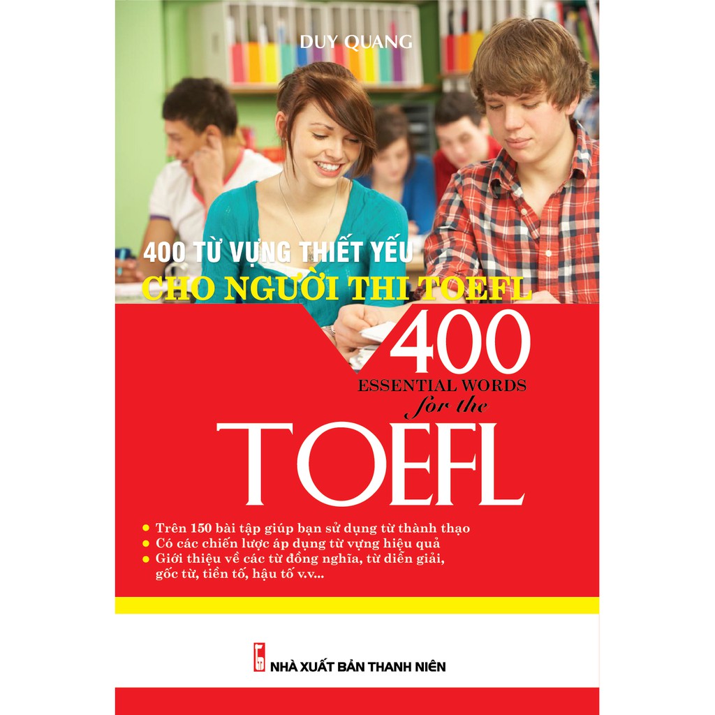 Sách - 400 Từ Vựng Thiết Yếu Cho Người Thi Toefl