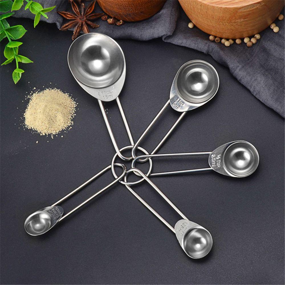 Muỗng Đo Lường Gia Vị Bằng Thép Không Gỉ Cho Nhà Bếp