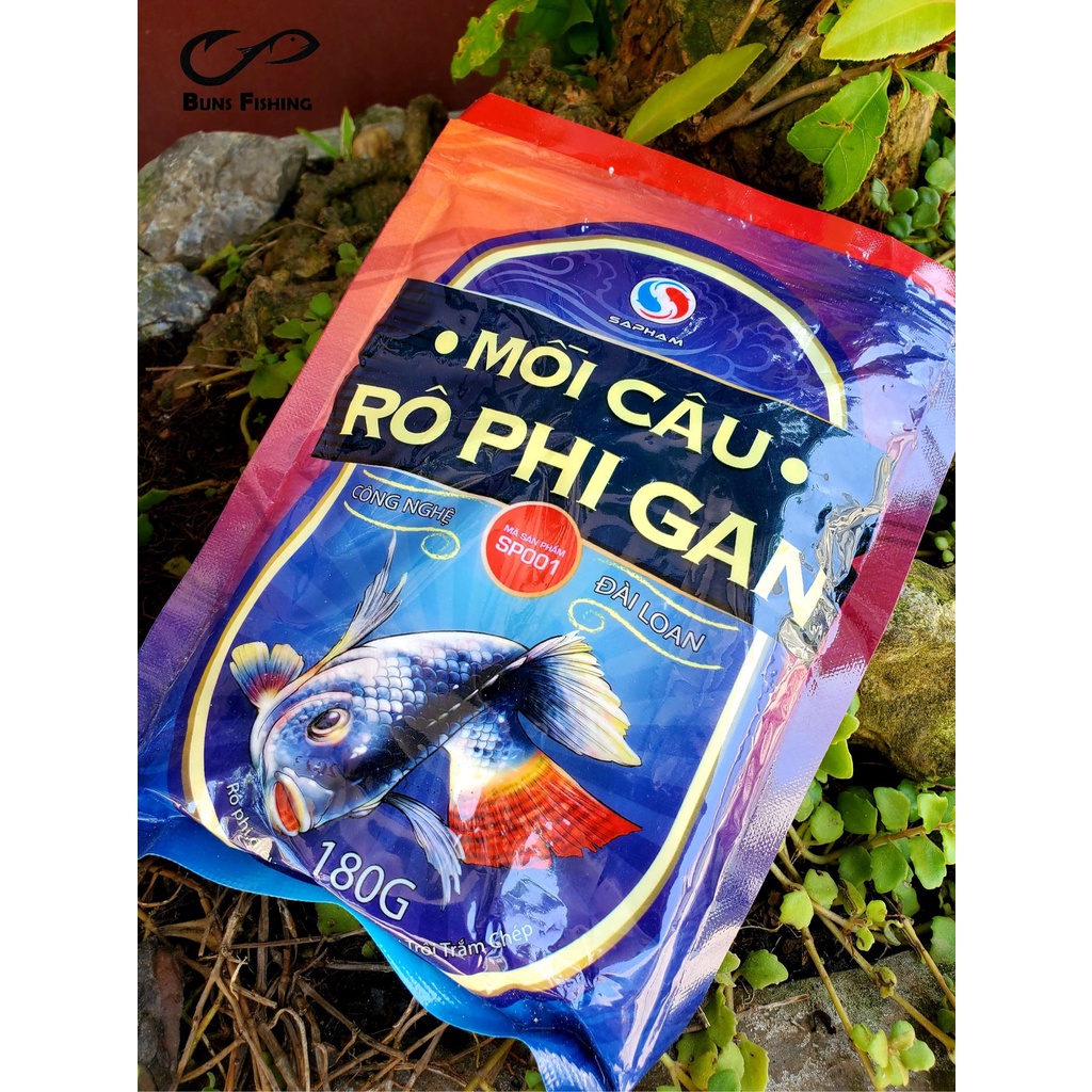 Mồi câu cá rô phi Sapham - Buns Fishing