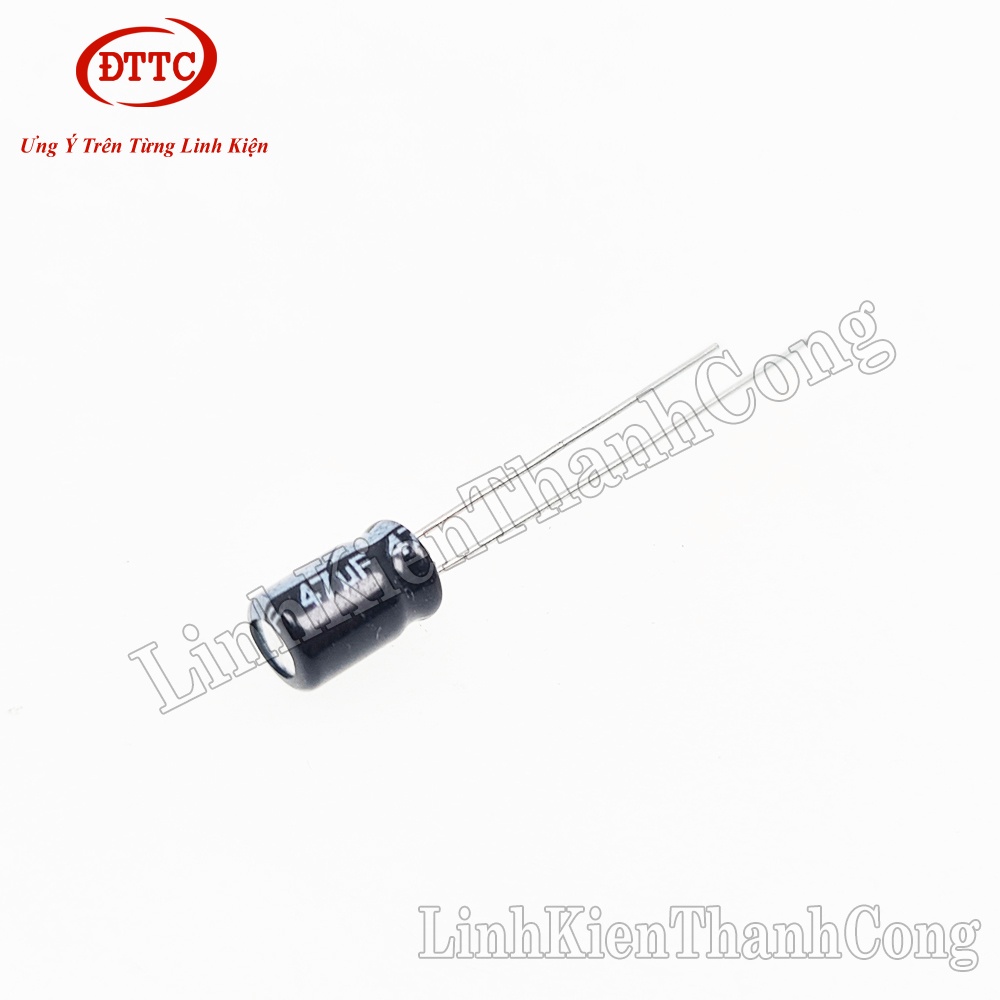 Combo 5 Chiếc Tụ Hóa 47uF 25V (5x11mm)