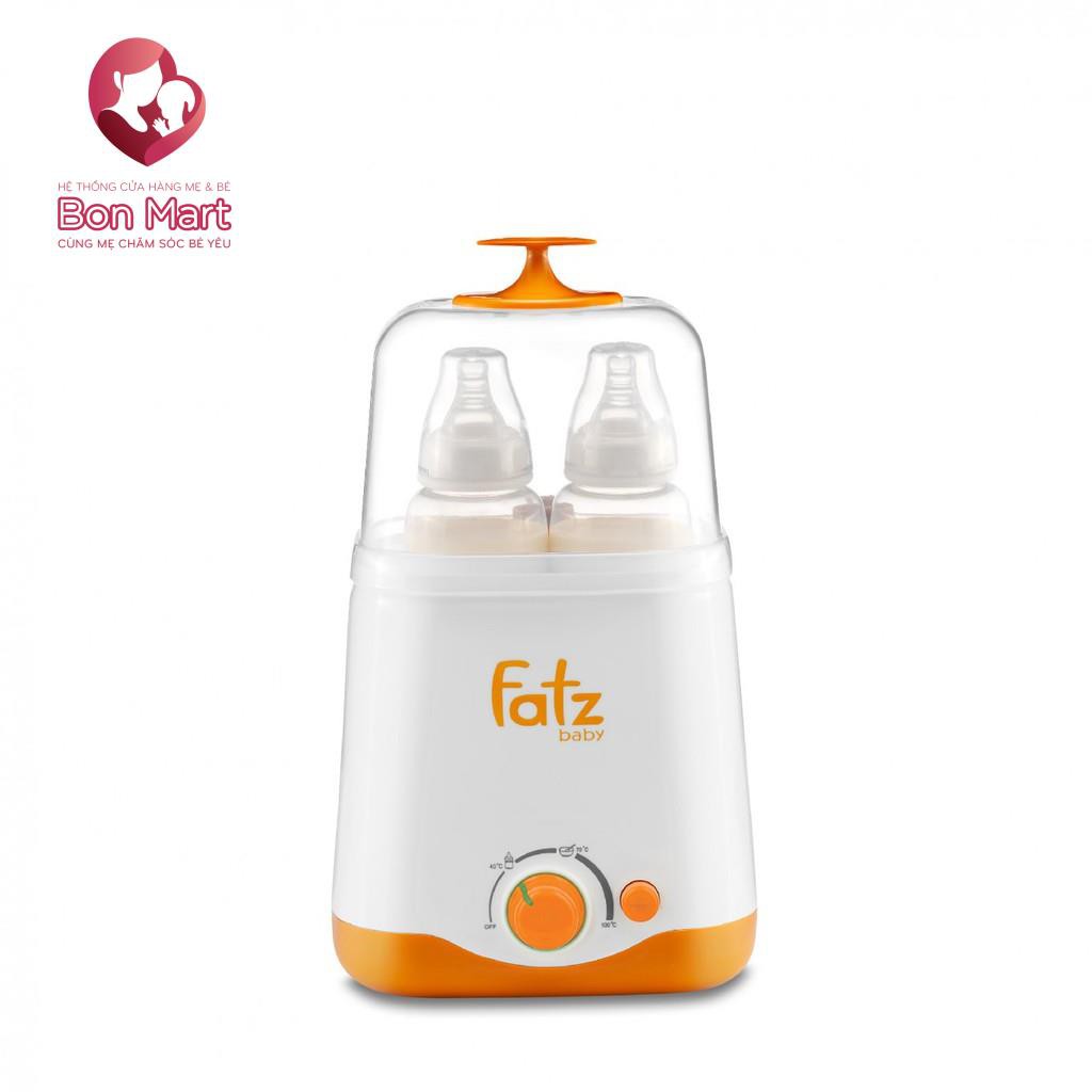 Máy hâm sữa đa năng 2 bình cổ rộng Fatzbaby FB3012SL