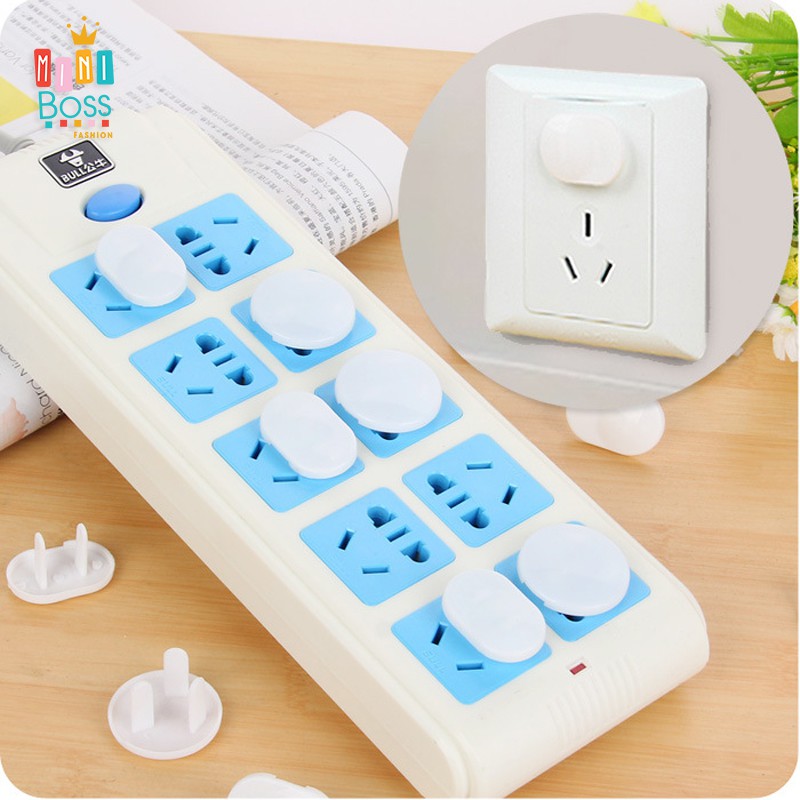 Combo 10 nút bịt ổ điện an toàn cho bé