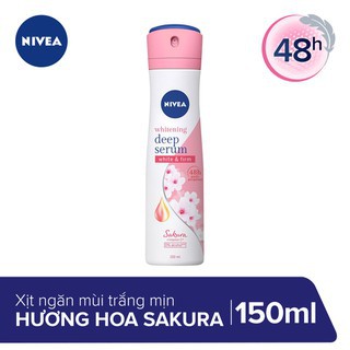 Xịt Khử Mùi Nivea TRẮNG MỊN TỐI ƯU (150ml)