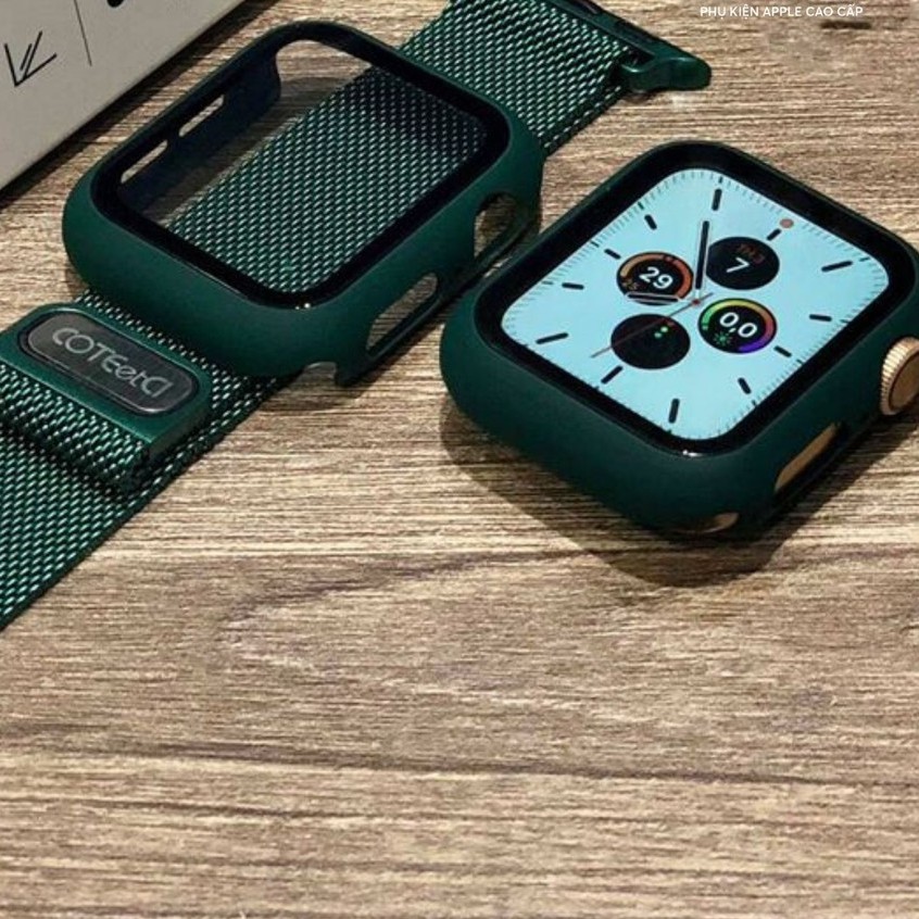 Ốp CASE chụp ,bọc mặt kính cường lực bảo vệ kính và viền Apple Watch series 1,2,3,4,5  38mm , 40mm , 42mm