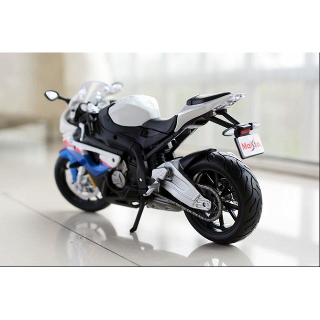 Xe mô hình motor siêu xe BMW S1000RR tỉ lệ 1:12