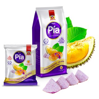 MỸ NGỌC _ 400g Bánh pía KHOAI MÔN SẦU RIÊNG - Taro & Durian Pia Cake 400g