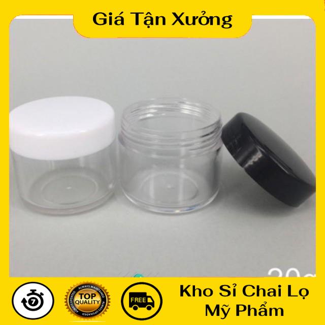 Hủ Đựng Kem ❤ TRÙM SỈ ❤ Hũ chiết mỹ phẩm 20g , Hũ đựng kem , phụ kiện du lịch