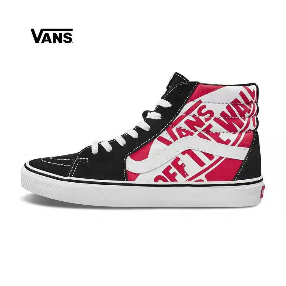 Giày Thể Thao Vans sk-hi Vải canvas Cổ Cao Thời Trang Cho Các Cặp Đôi