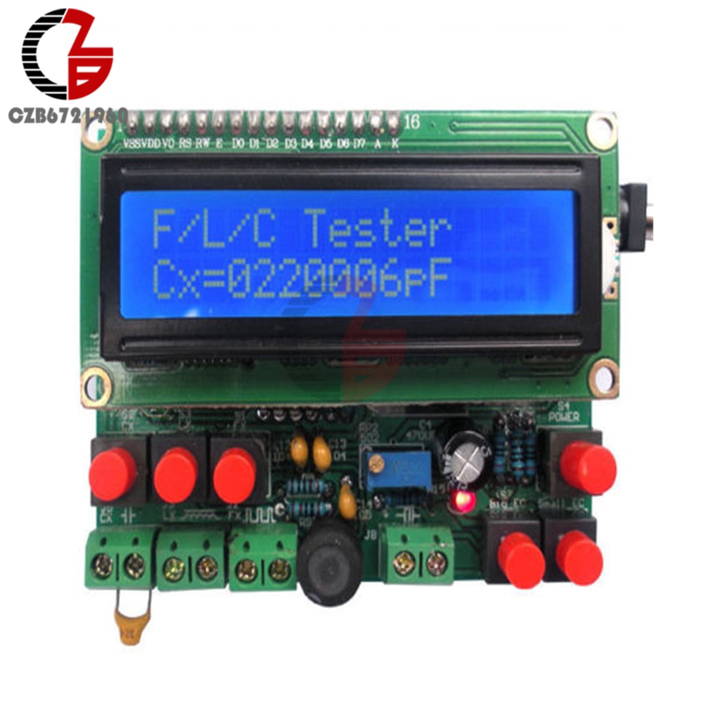 Offer Schematic ! Digital Secohmmeter Frequency Capacitance Inductance Meter CF Inductor Capacitor Tester Permittimeter DIY Kit | BigBuy360 - bigbuy360.vn