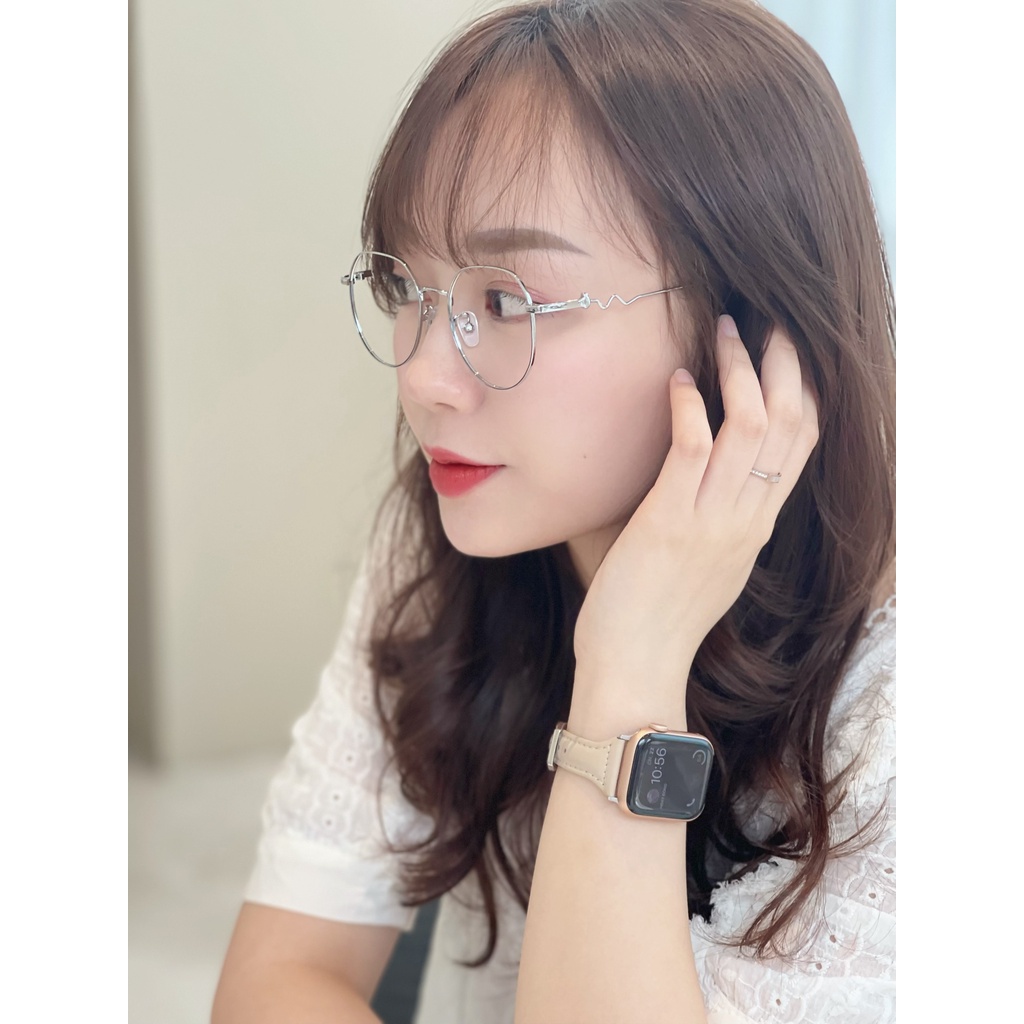 Gọng kính cận titan không han rỉ 2L9105B full box