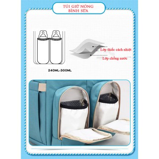 BALO BỈM SỮA LAGAFFE PHIÊN BẢN 2019(Chống Nước,Giữ Nhiệt)