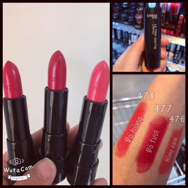 Son Trend It up Ultra Matte 477 và 471 của Đức